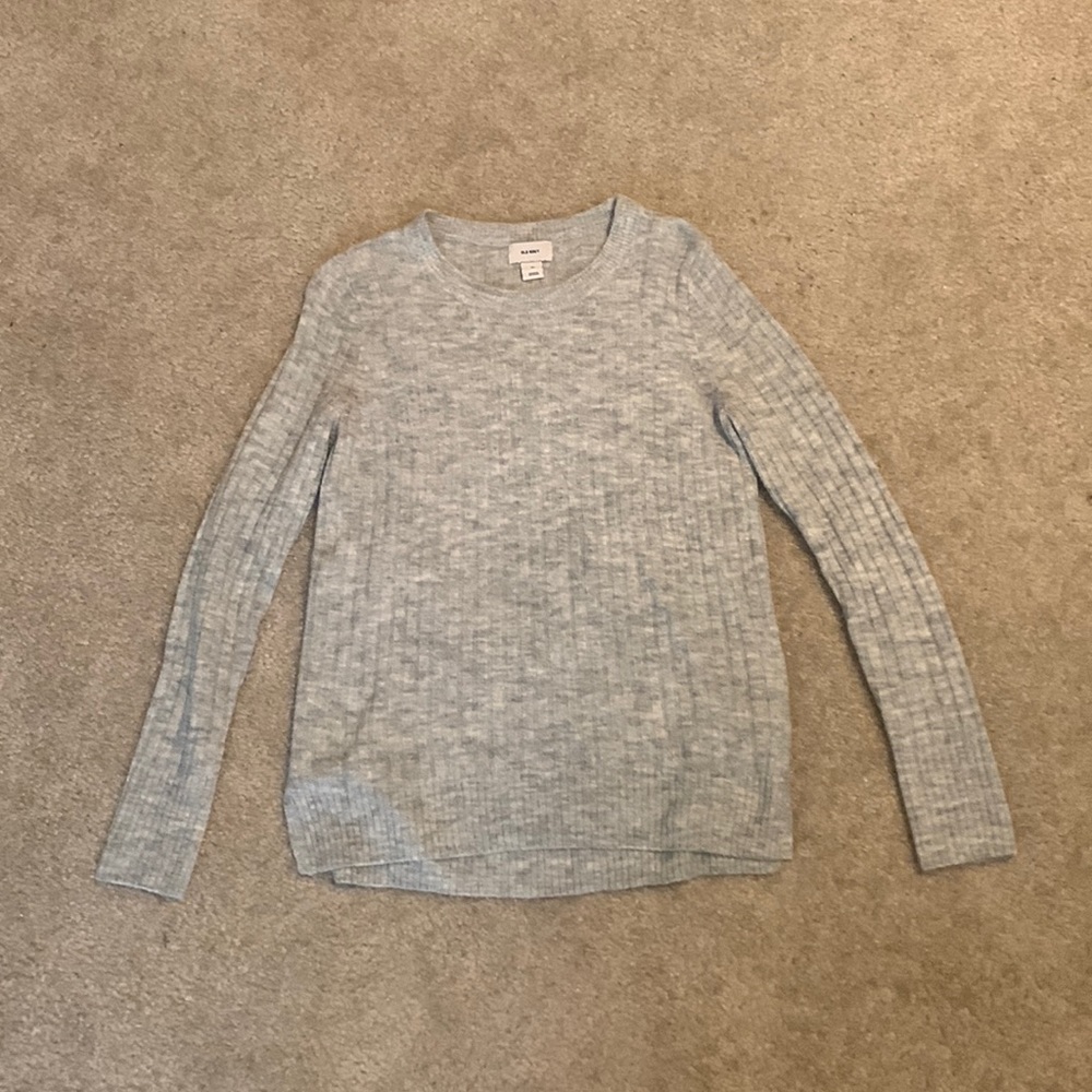 XS Gray Long Sleeve Old Navy Sweater